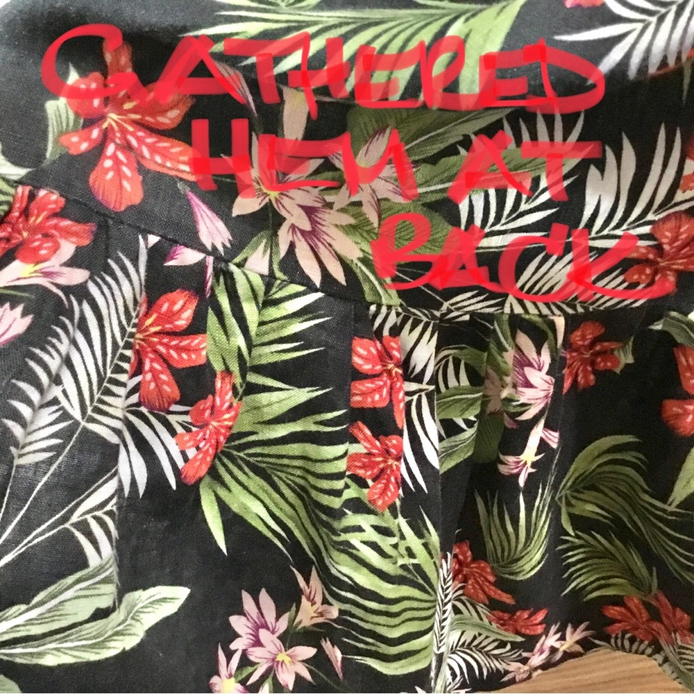 VICCI Germany 🇩🇪 100% linen tropical tunic dress - Picture 12 of 16